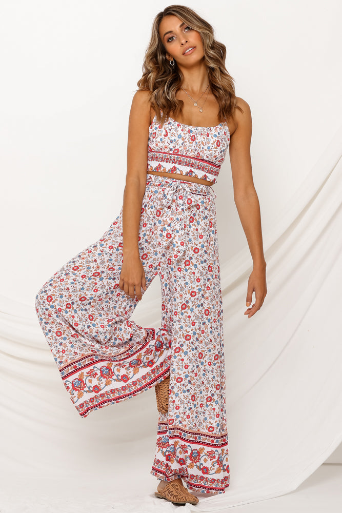 Addicted To Joy Pants Red-Trogz