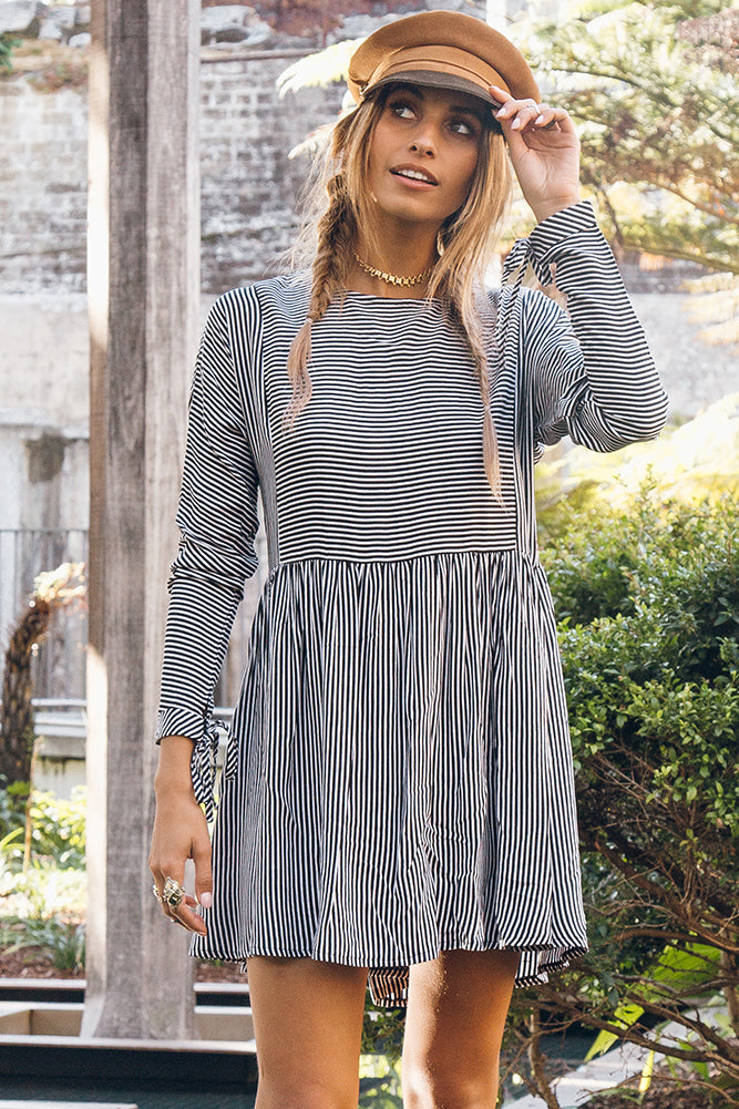 A Sudden Light Dress Black-Trogz