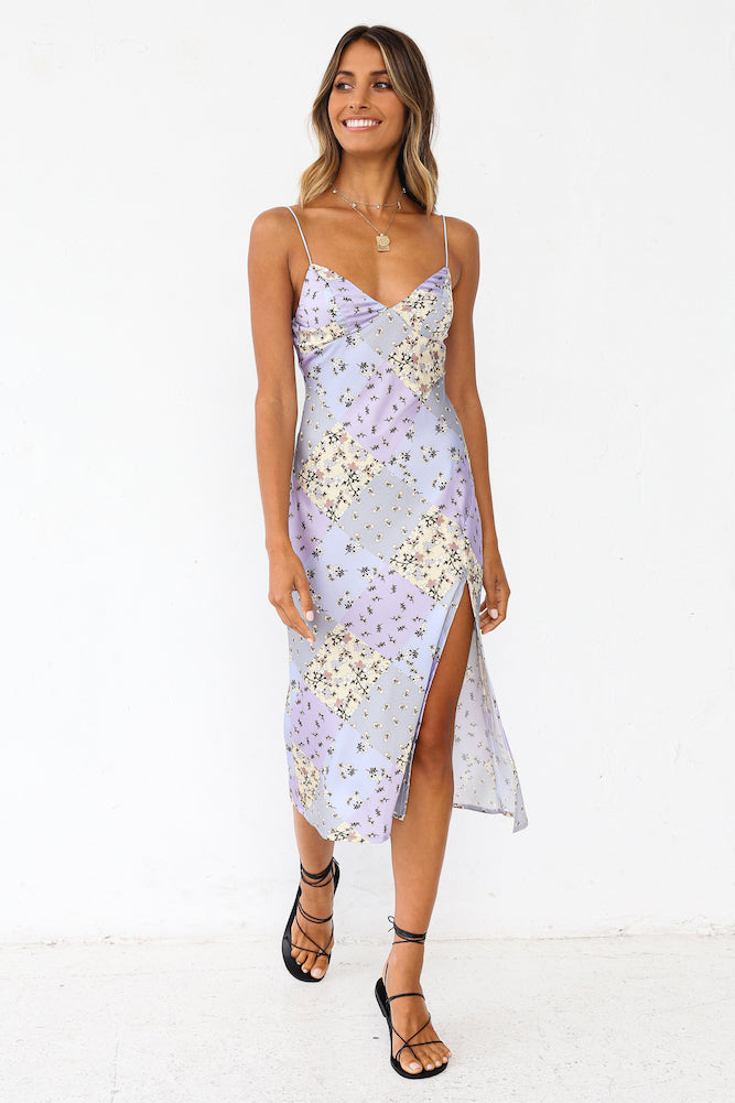 April Cotton Midi Dress-Trogz