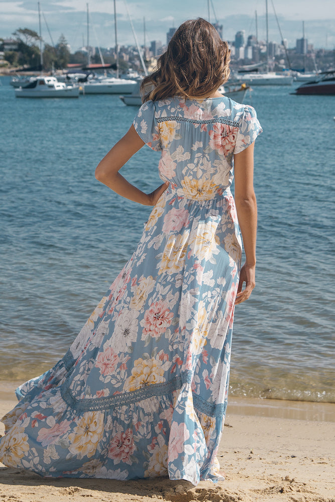 A Long Goodbye Maxi Dress-Trogz