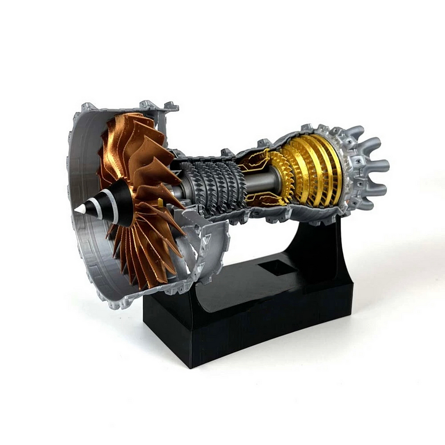 TR900 Turbofan engine model (20cm / 7.8in)