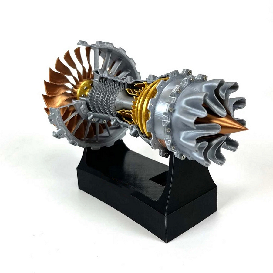 TR900 Turbofan engine model (20cm / 7.8in)