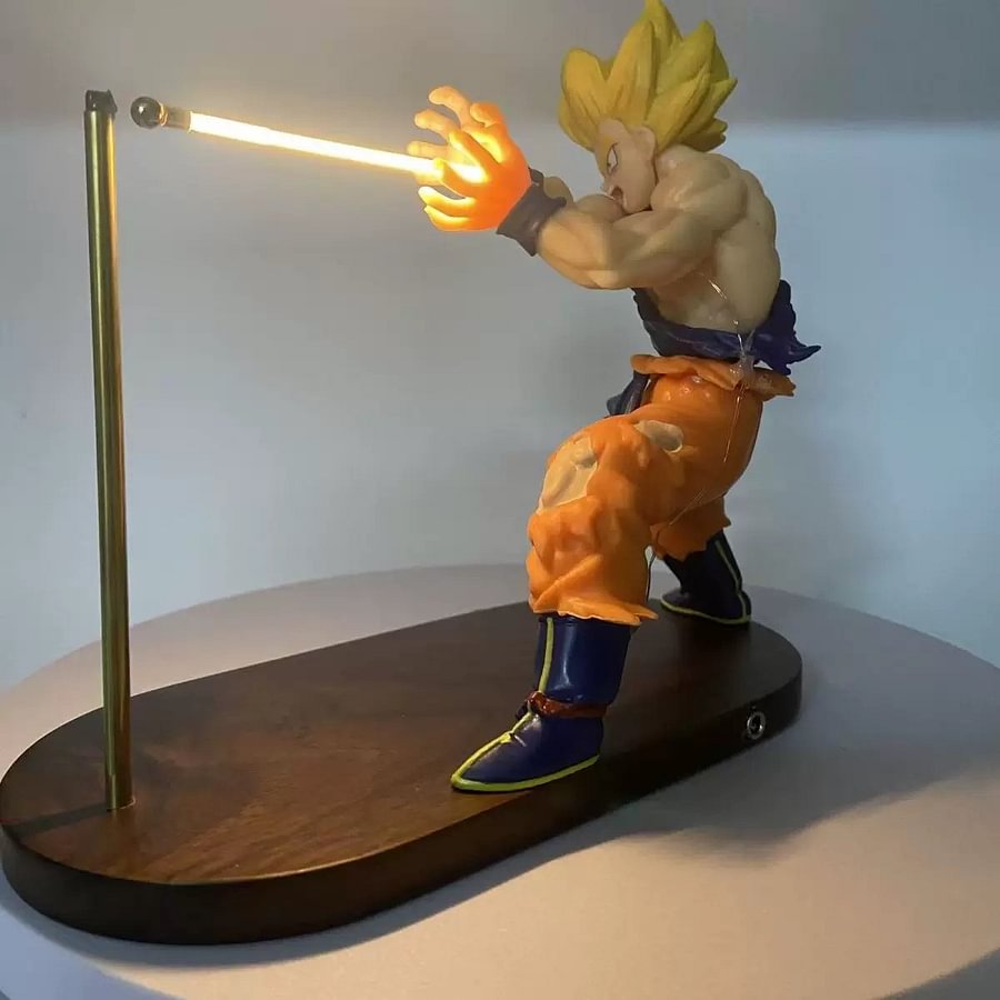 Dragon Ball Goku Kamehameha Floating Night Light – USB Rechargeable