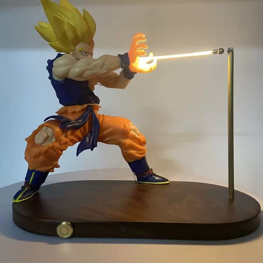 Dragon Ball Goku Kamehameha Floating Night Light – USB Rechargeable