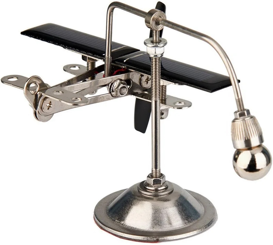 Solar Plane Aircraft Balancing Toy