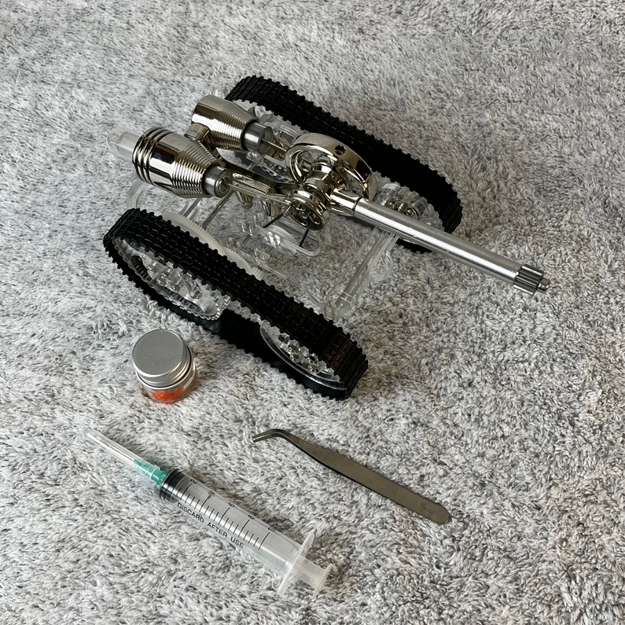 Tank model Stirling engine model