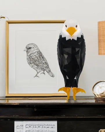 bald eagle wall light