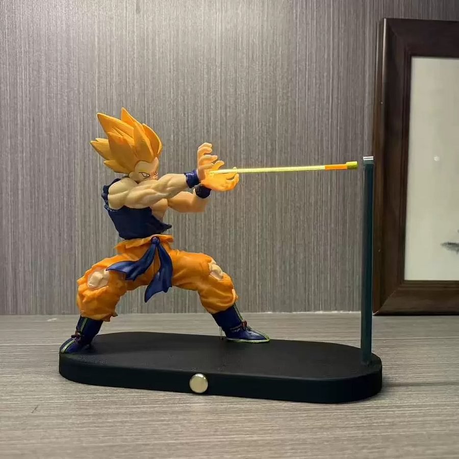 Dragon Ball Goku Kamehameha Floating Night Light – USB Rechargeable
