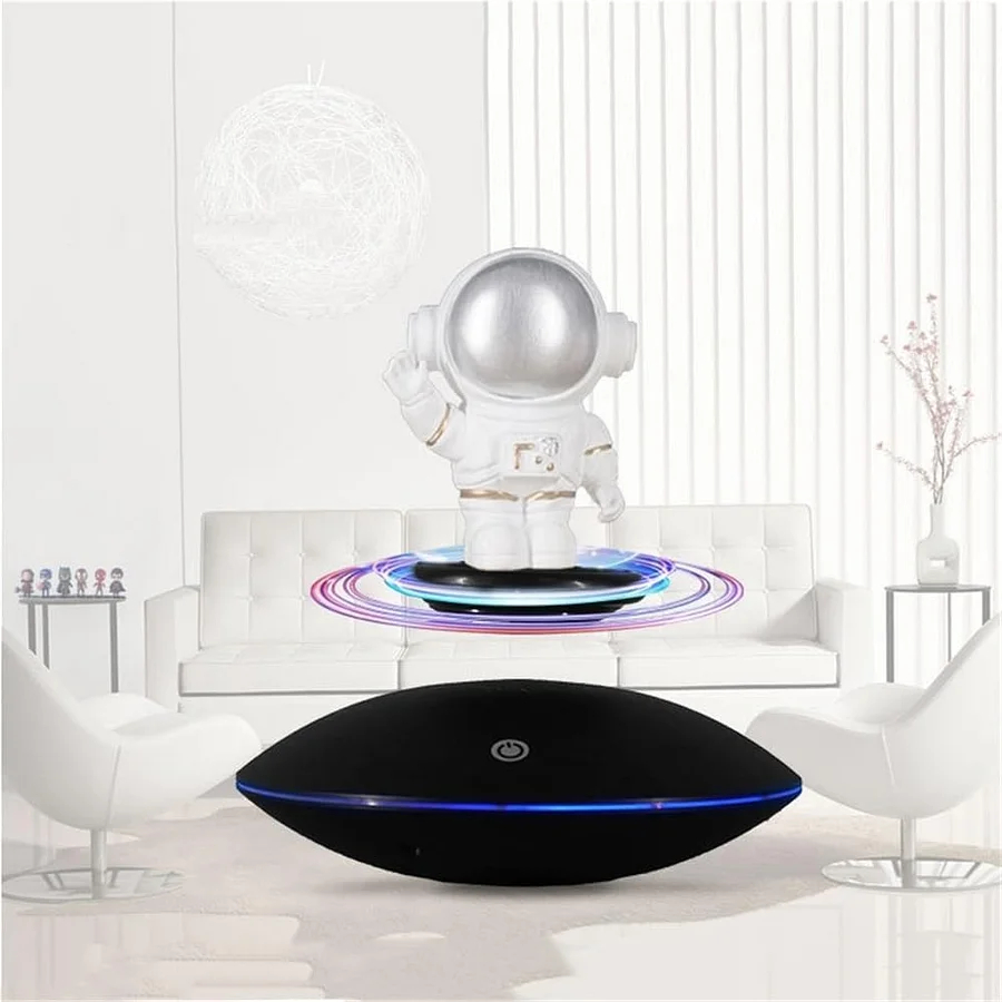 Magnetic Levitation Display Stand - Auto-Rotating Floating Platform for Phones, Jewelry & Collectibles | Cool Tech Gadget Gift