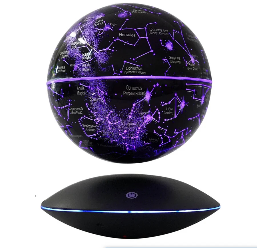 Magnetic Levitation Display Stand - Auto-Rotating Floating Platform for Phones, Jewelry & Collectibles | Cool Tech Gadget Gift