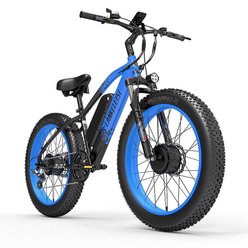 Lankeleisi MG740 PLUS Electric Bike 26*4.0'' Tires 1000W*2 Dual Motor 48V20Ah Battery 49km/h Max Speed