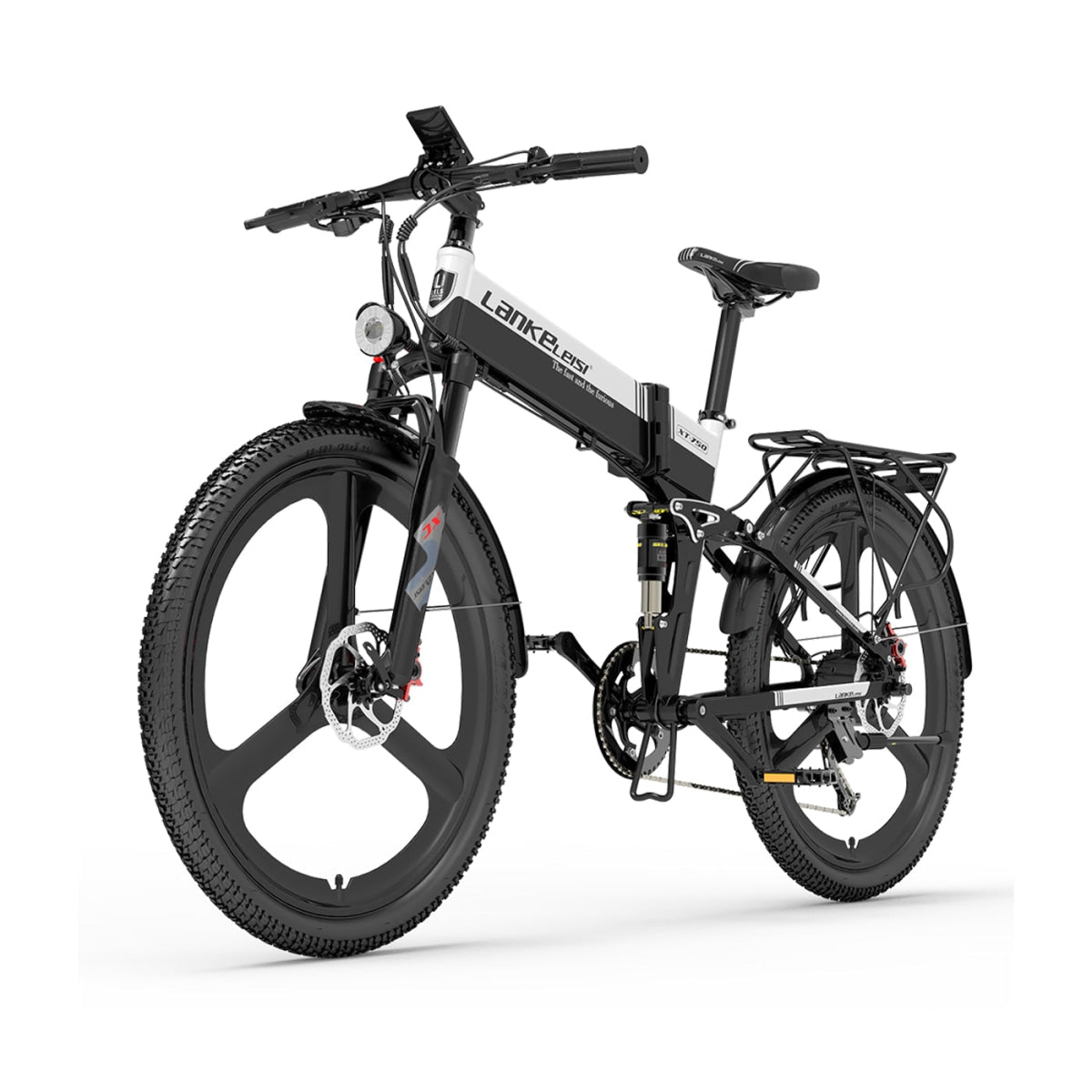 Lankeleisi XT750 Sports Version 500W  12.8Ah Battery 35Km/h 110Km Mileage 26" Foldable Electric Mountain Bike