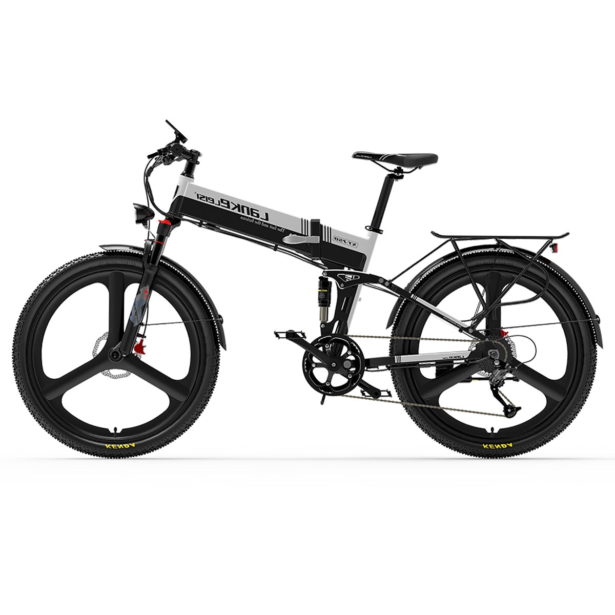 Lankeleisi XT750 Sports Version 500W  12.8Ah Battery 35Km/h 110Km Mileage 26" Foldable Electric Mountain Bike