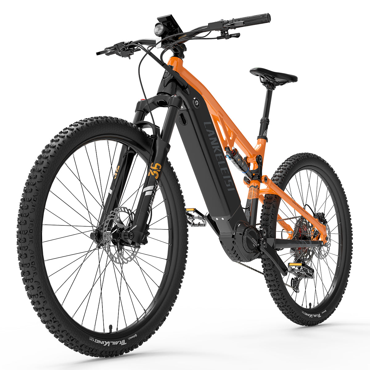 Lankeleisi GT800 Mountain Electric Bike 500W Bafang Middle Motor 48V 20Ah SAMSUNG Battery 120Nm 120-150KM Range MAX 40KM/H Speed