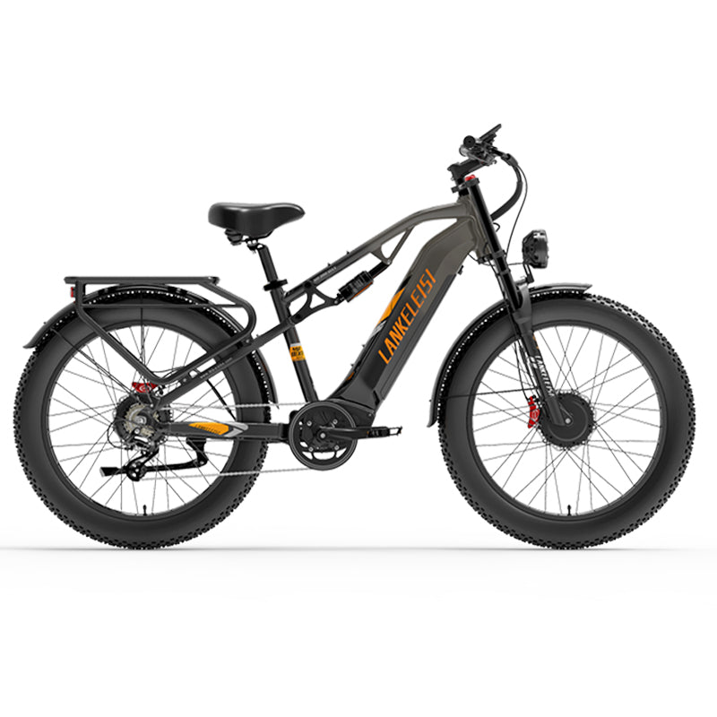 Lankeleisi MG800 MAX 1000W*2 Dual Motor 48V 20Ah Samsung Battery 48Km/h Max Speed 130Km Max Mileage Fat bike 