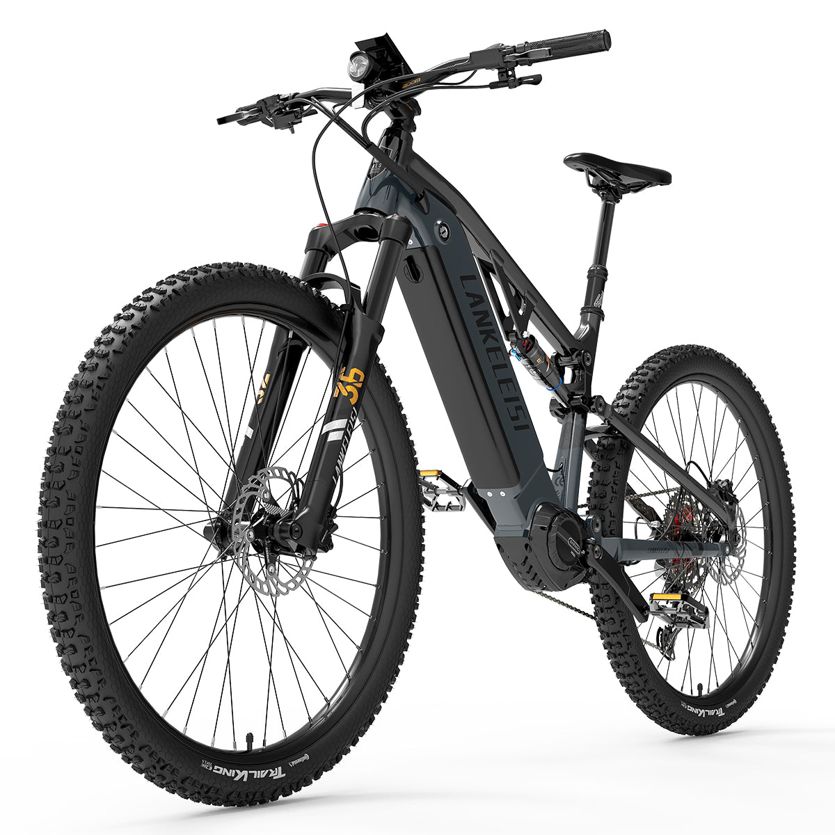 Lankeleisi GT800 Mountain Electric Bike 500W Bafang Middle Motor 48V 20Ah SAMSUNG Battery 120Nm 120-150KM Range MAX 40KM/H Speed