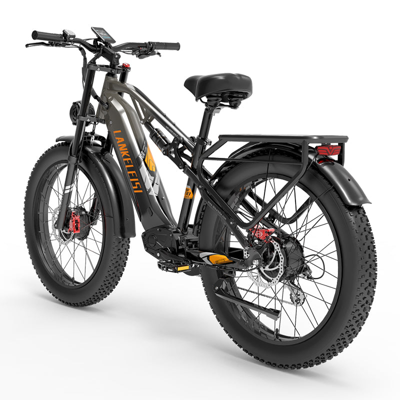 Lankeleisi MG800 MAX 1000W*2 Dual Motor 48V 20Ah Samsung Battery 48Km/h Max Speed 130Km Max Mileage Fat bike 