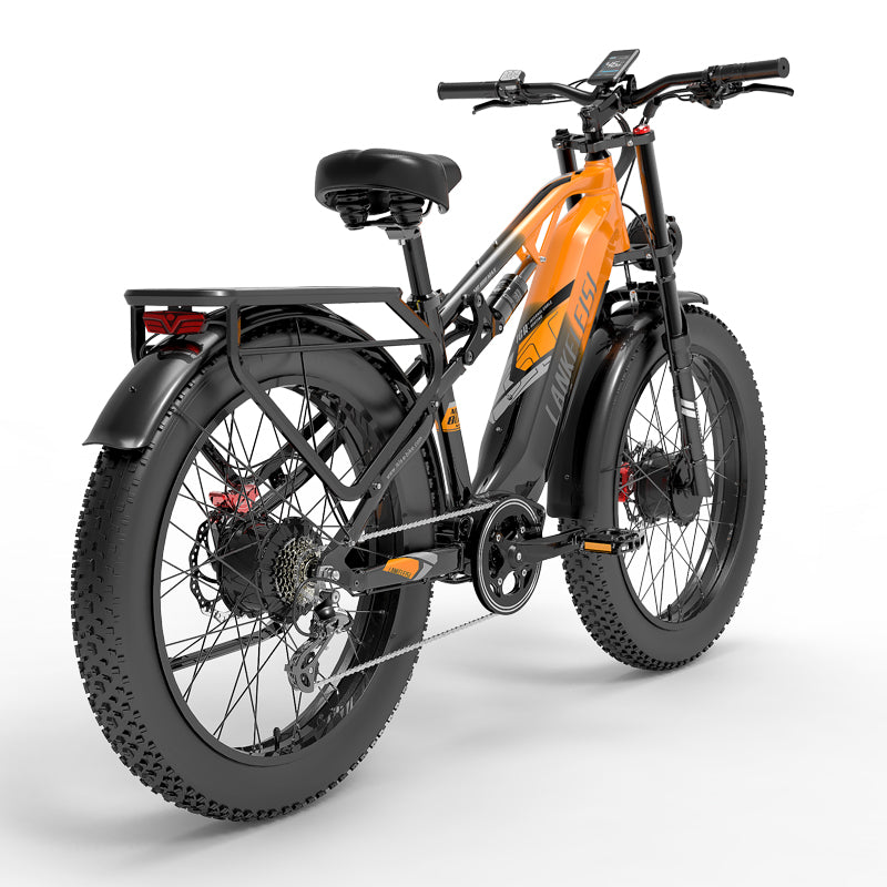 Lankeleisi MG800 MAX 1000W*2 Dual Motor 48V 20Ah Samsung Battery 48Km/h Max Speed 130Km Max Mileage Fat bike 