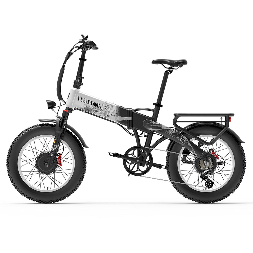 Lankeleisi X2000 MAX 1000W*2 Motor 20Ah Samsung Battery 48Km/h Speed 130Km Mileage 20" Fat Bike 