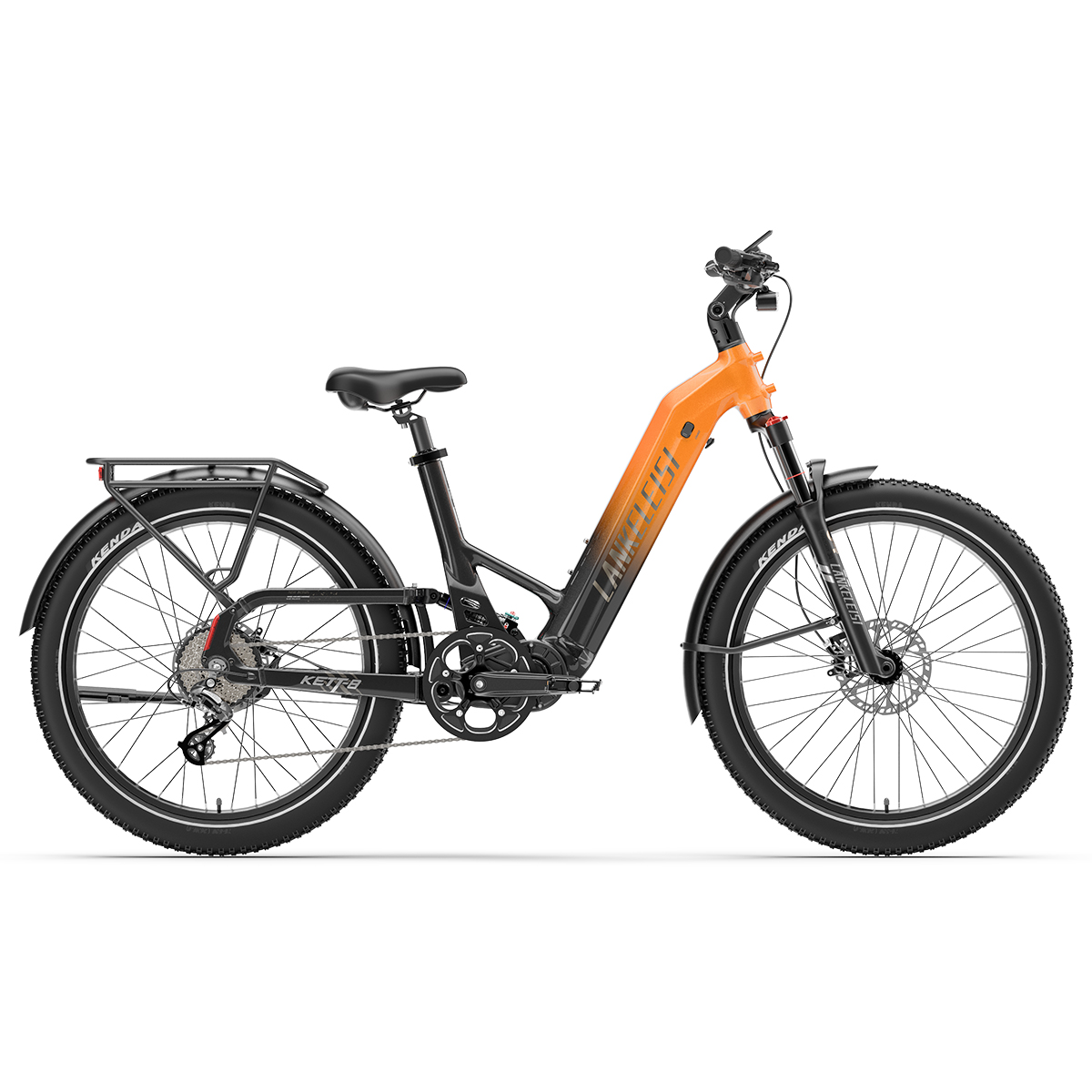 Lankeleisi KETT-8 Urban Electric Bike 48V 20Ah Samsung Battery 150 KM Mileage  250W Motor 25Km/h Speed