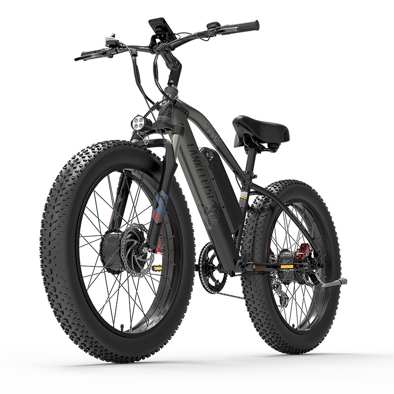 Lankeleisi MG740 PLUS Electric Bike 26*4.0'' Tires 1000W*2 Dual Motor 48V20Ah Battery 49km/h Max Speed