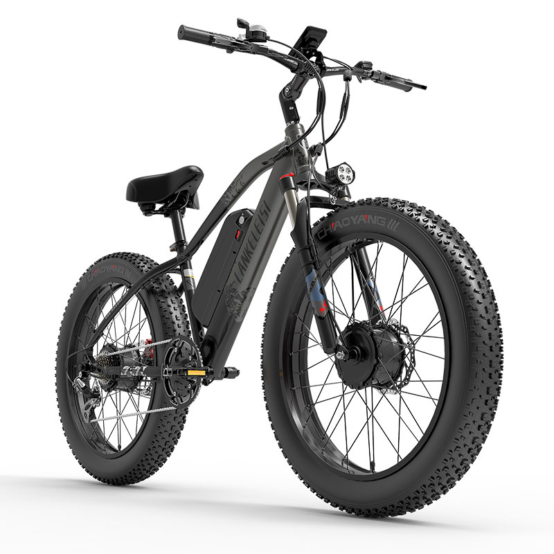 Lankeleisi MG740 PLUS Electric Bike 26*4.0'' Tires 1000W*2 Dual Motor 48V20Ah Battery 49km/h Max Speed