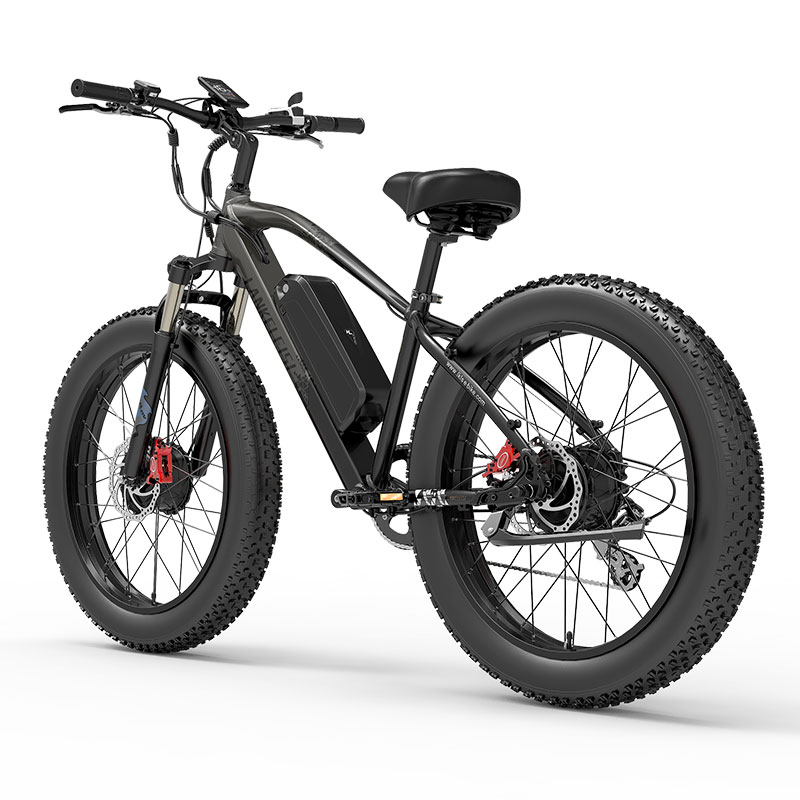 Lankeleisi MG740 PLUS Electric Bike 26*4.0'' Tires 1000W*2 Dual Motor 48V20Ah Battery 49km/h Max Speed