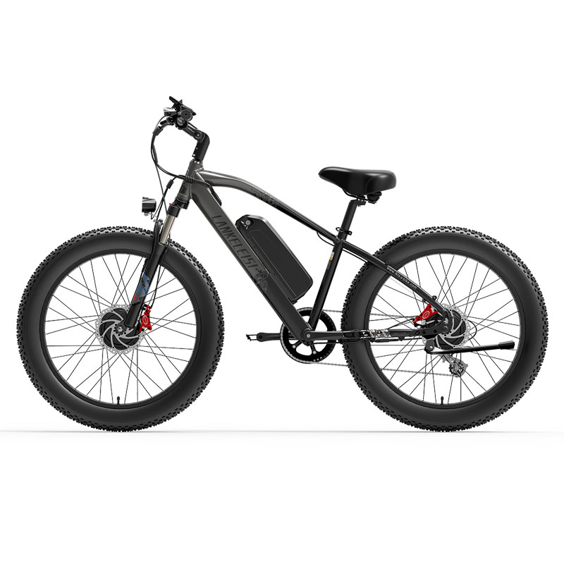 Lankeleisi MG740 PLUS Electric Bike 26*4.0'' Tires 1000W*2 Dual Motor 48V20Ah Battery 49km/h Max Speed