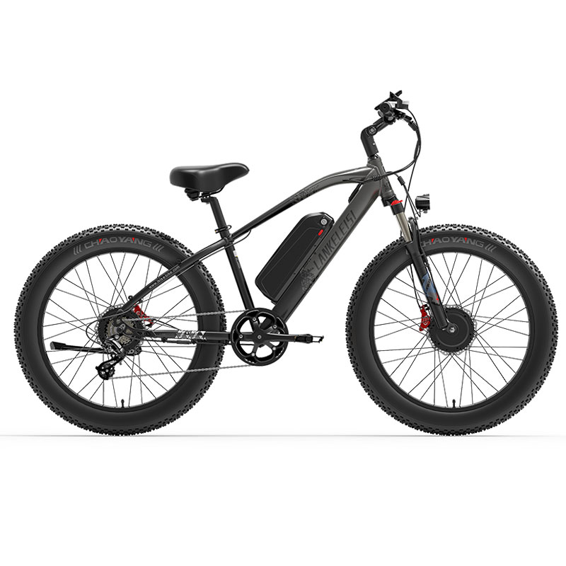 Lankeleisi MG740 PLUS Electric Bike 26*4.0'' Tires 1000W*2 Dual Motor 48V20Ah Battery 49km/h Max Speed