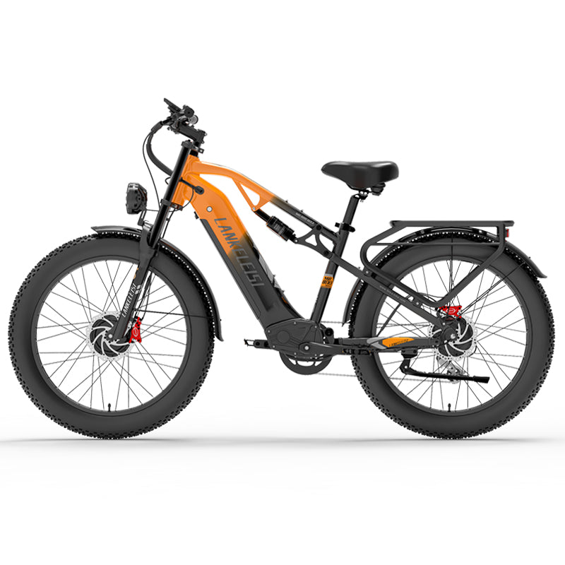 Lankeleisi MG800 MAX 1000W*2 Dual Motor 48V 20Ah Samsung Battery 48Km/h Max Speed 130Km Max Mileage Fat bike 