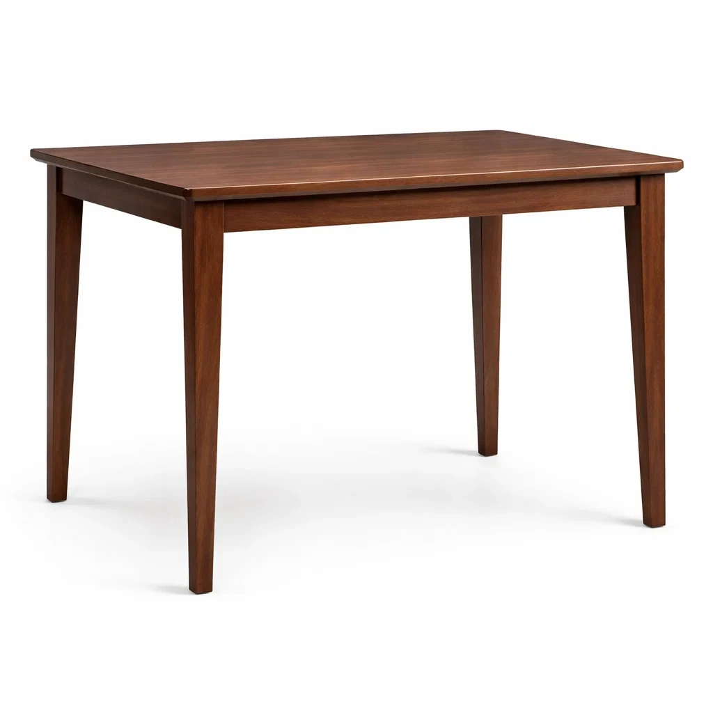 Tavolo in Legno Massello Marrone 120x75x75 cm-TRENDYSANCTUARYLIVING