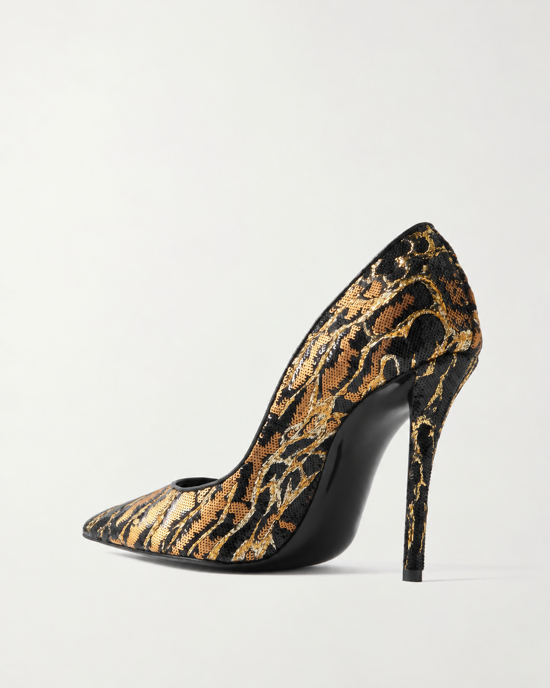 Naira Sanke Print Pumps