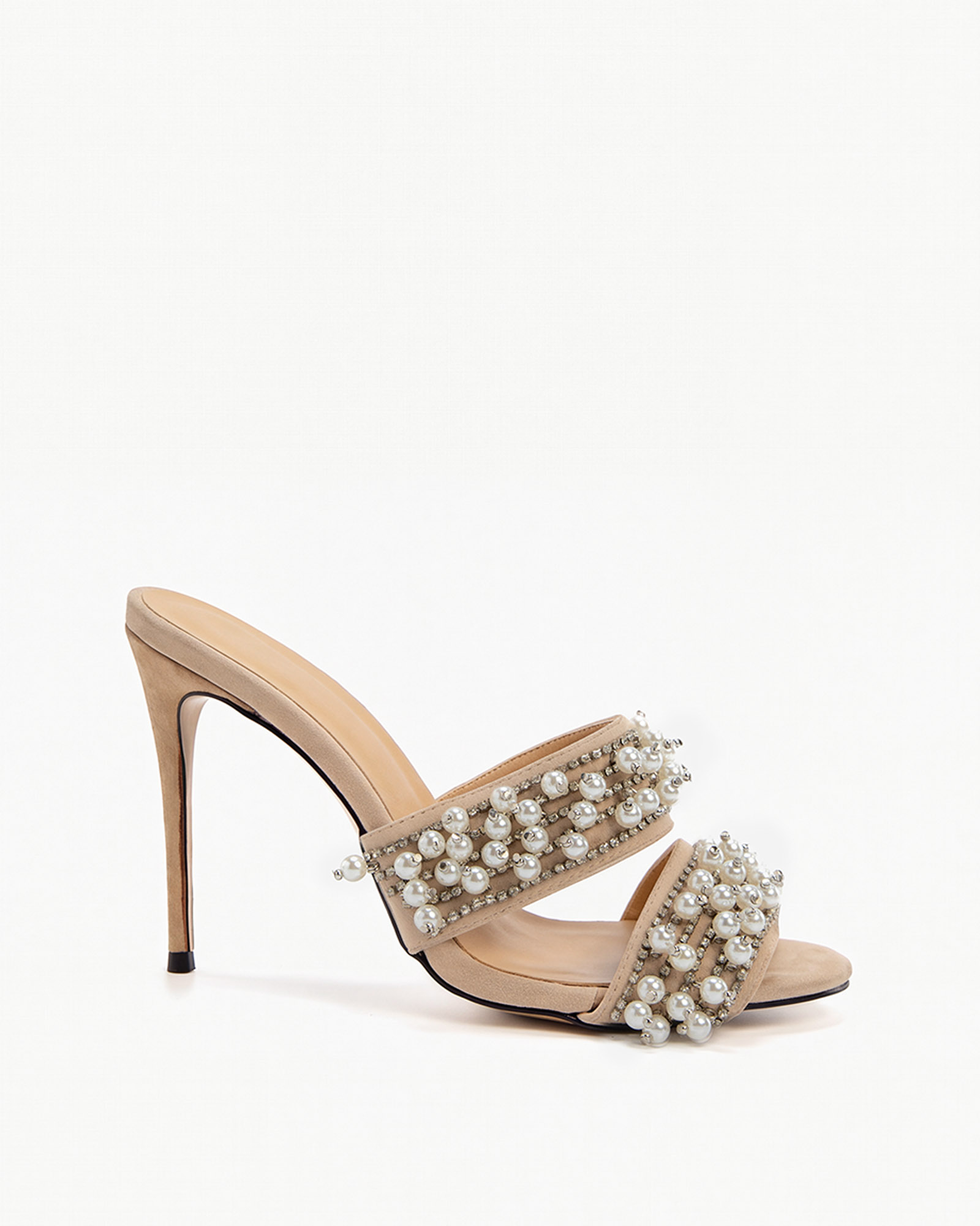 Libi Pearl Mules In Nude