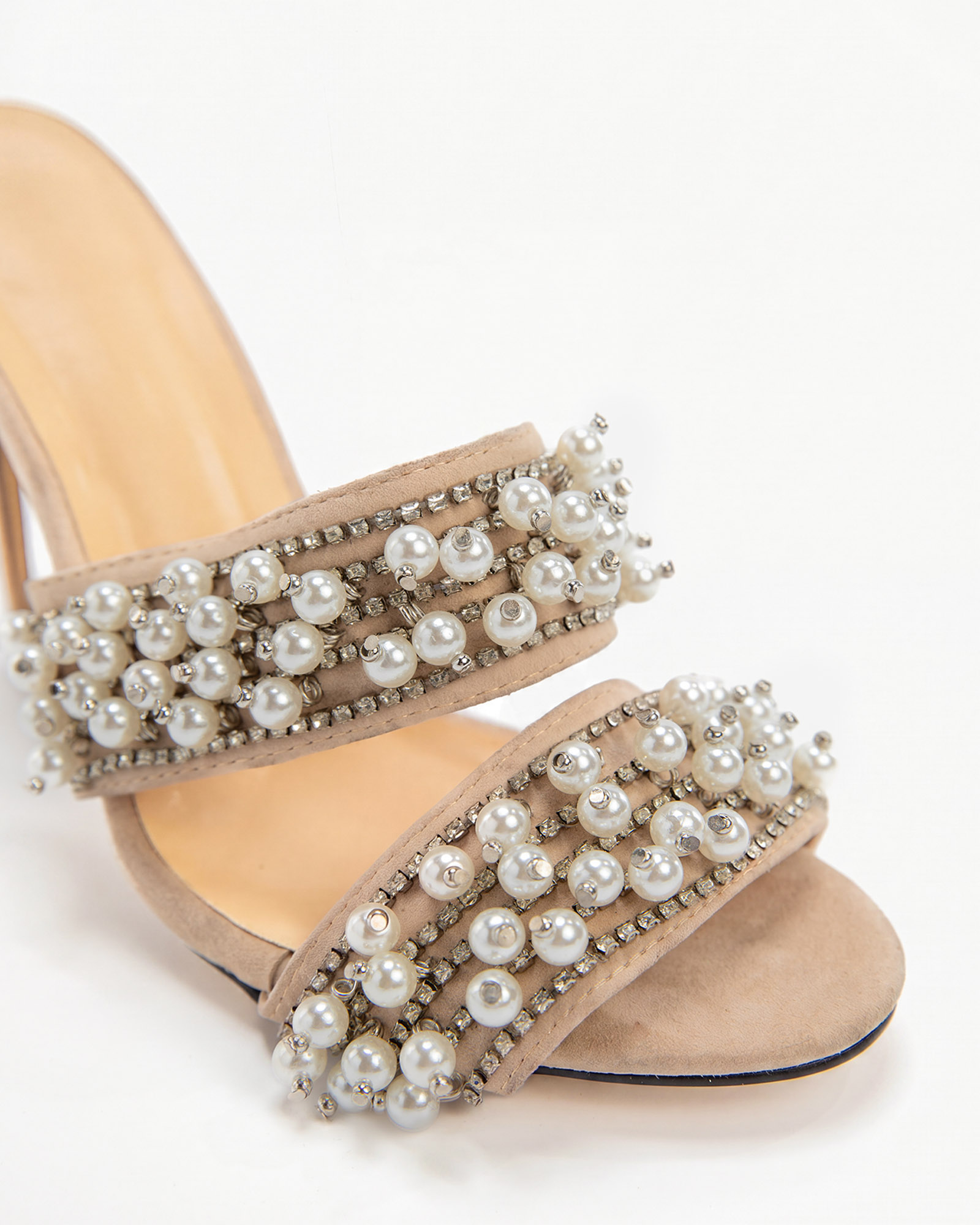 Libi Pearl Mules In Nude