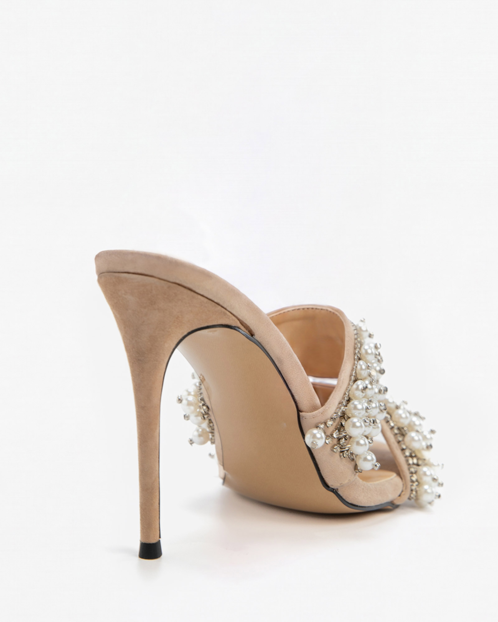 Libi Pearl Mules In Nude