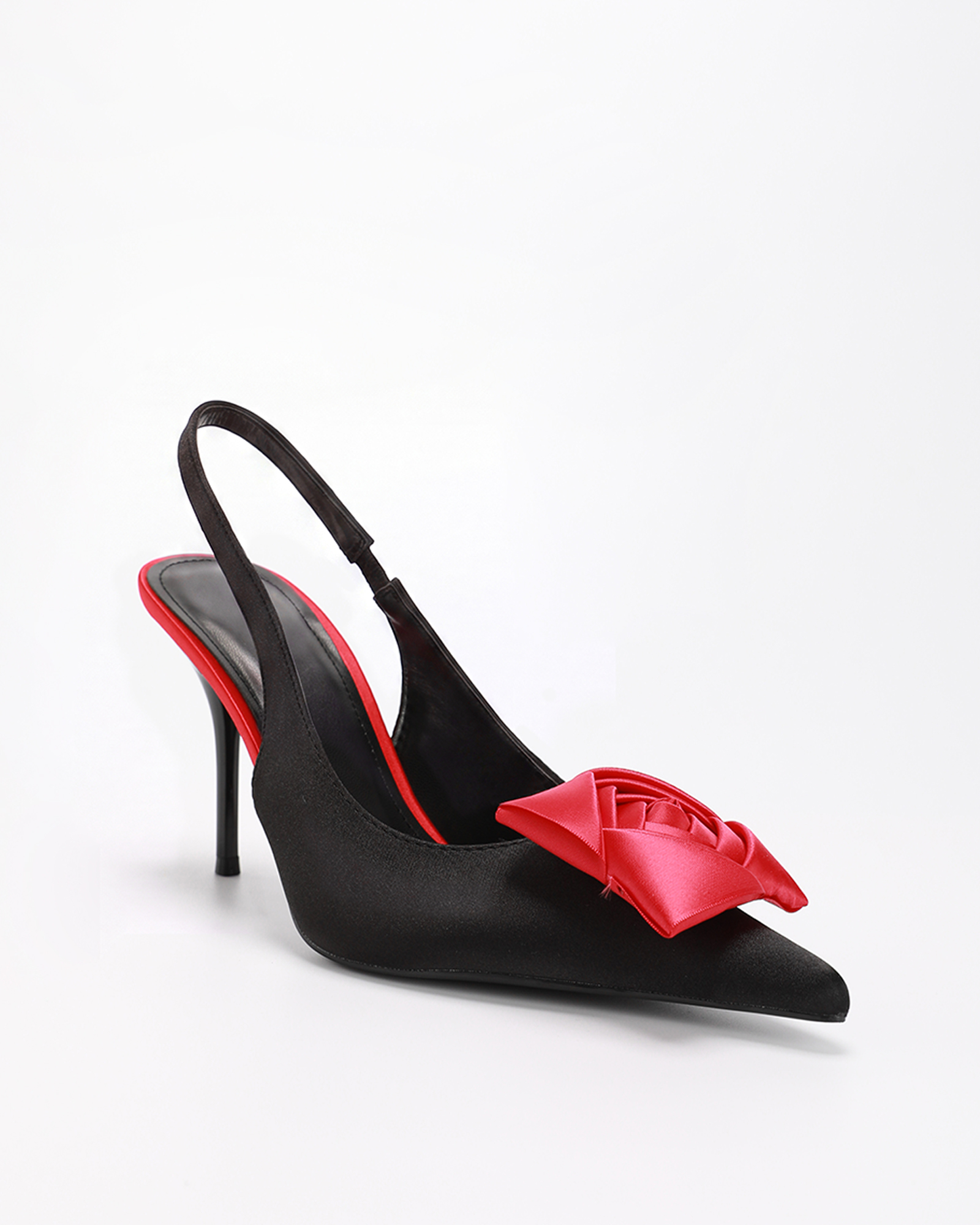 Made Rose Slingback Pumps In Black