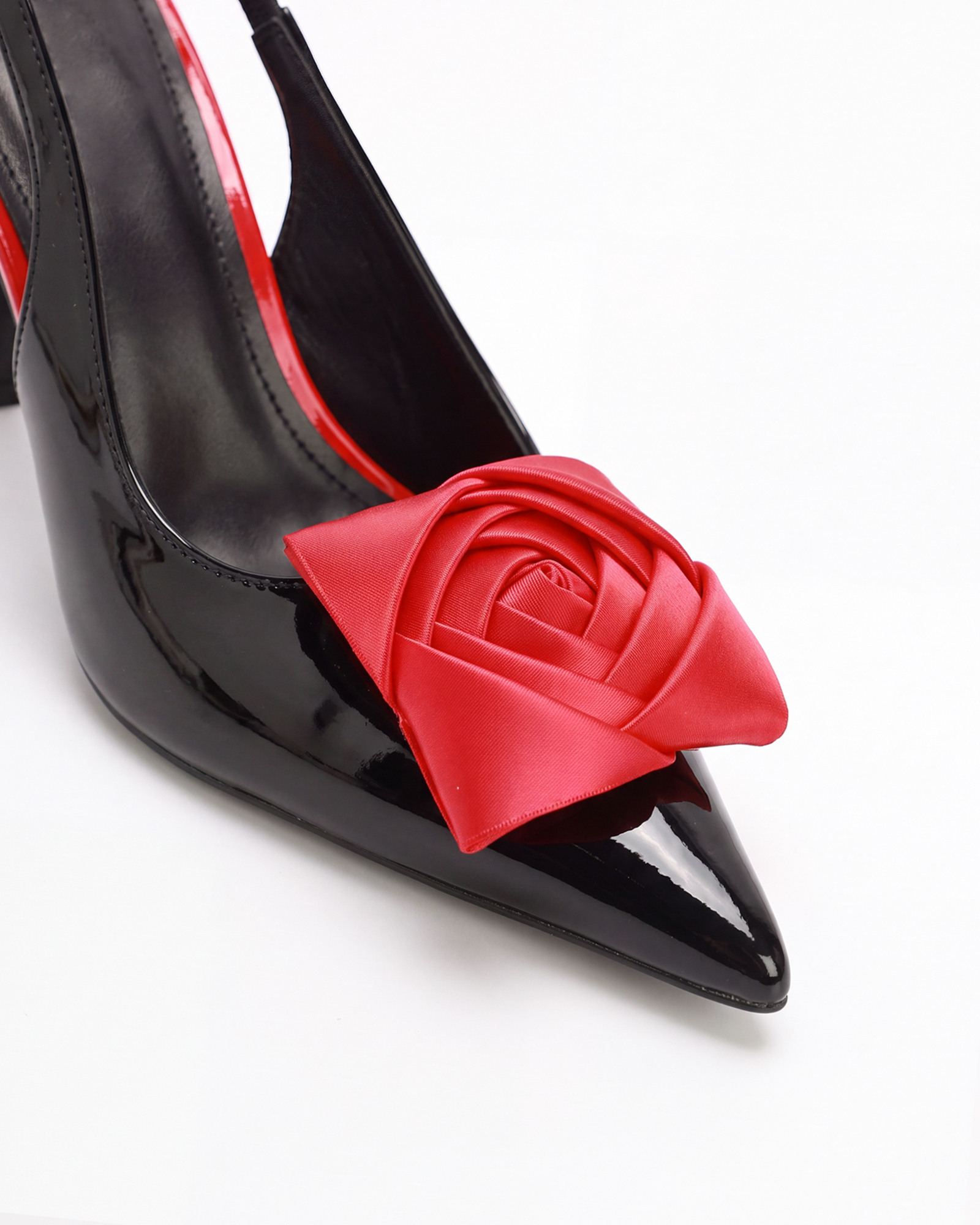 Made Rose Slingback Pumps In Black