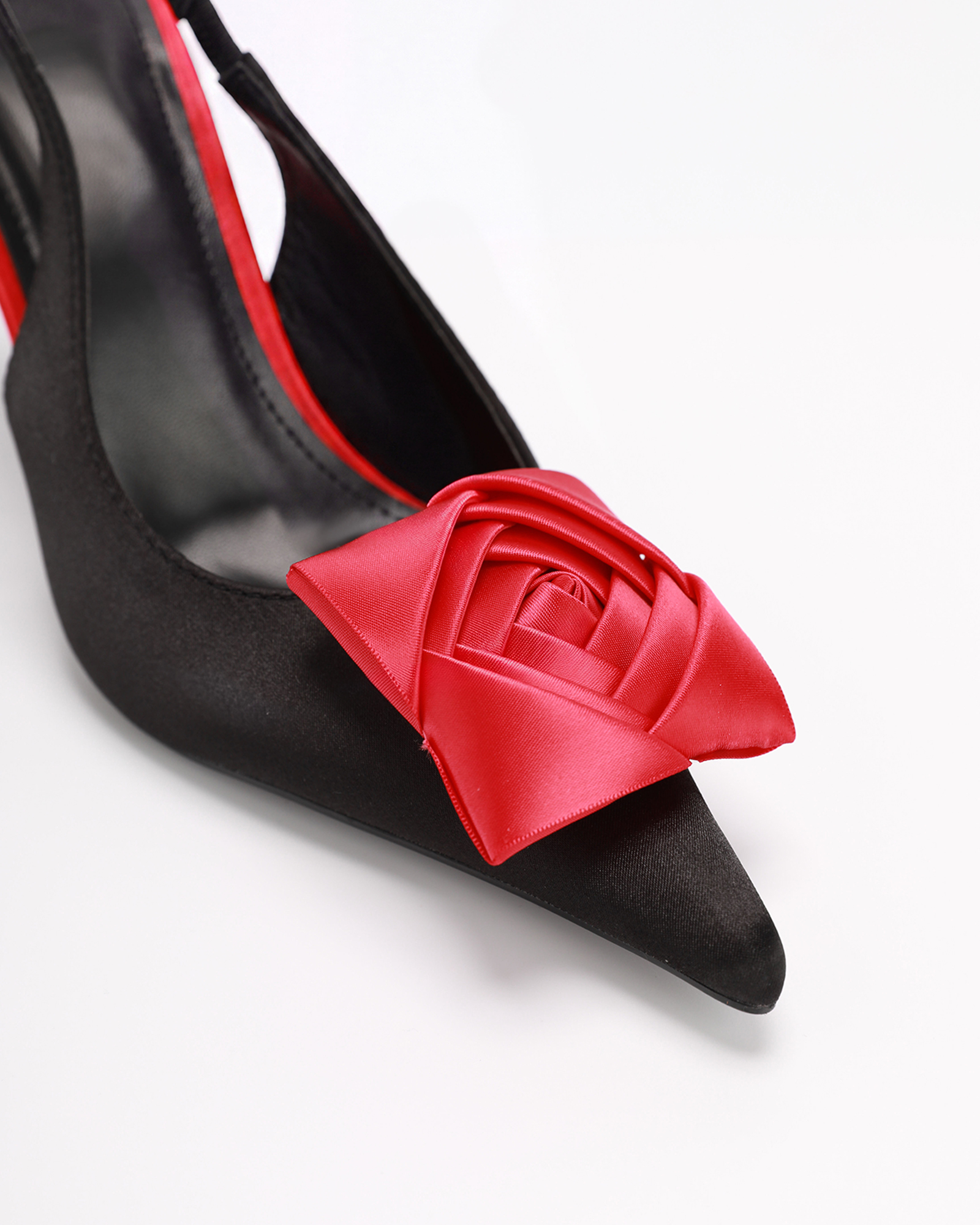 Made Rose Slingback Pumps In Black