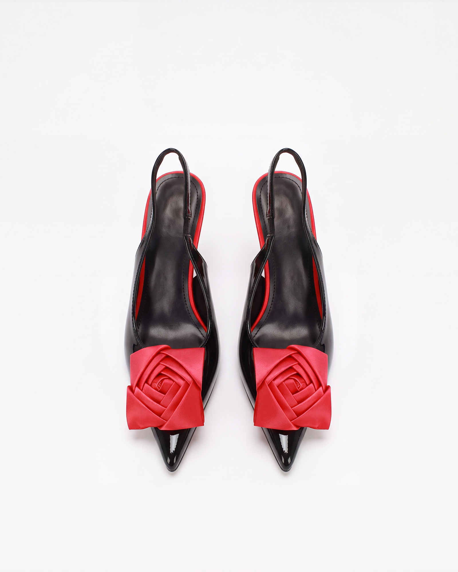 Made Rose Slingback Pumps In Black