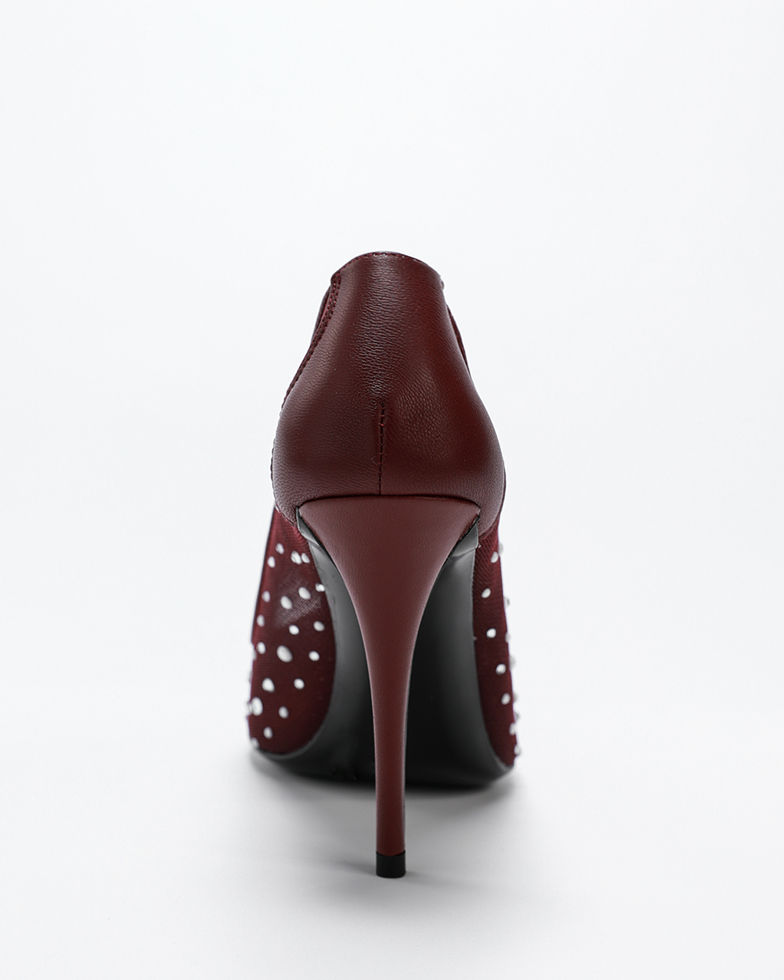 Madge Rhinestone Pumps In Red