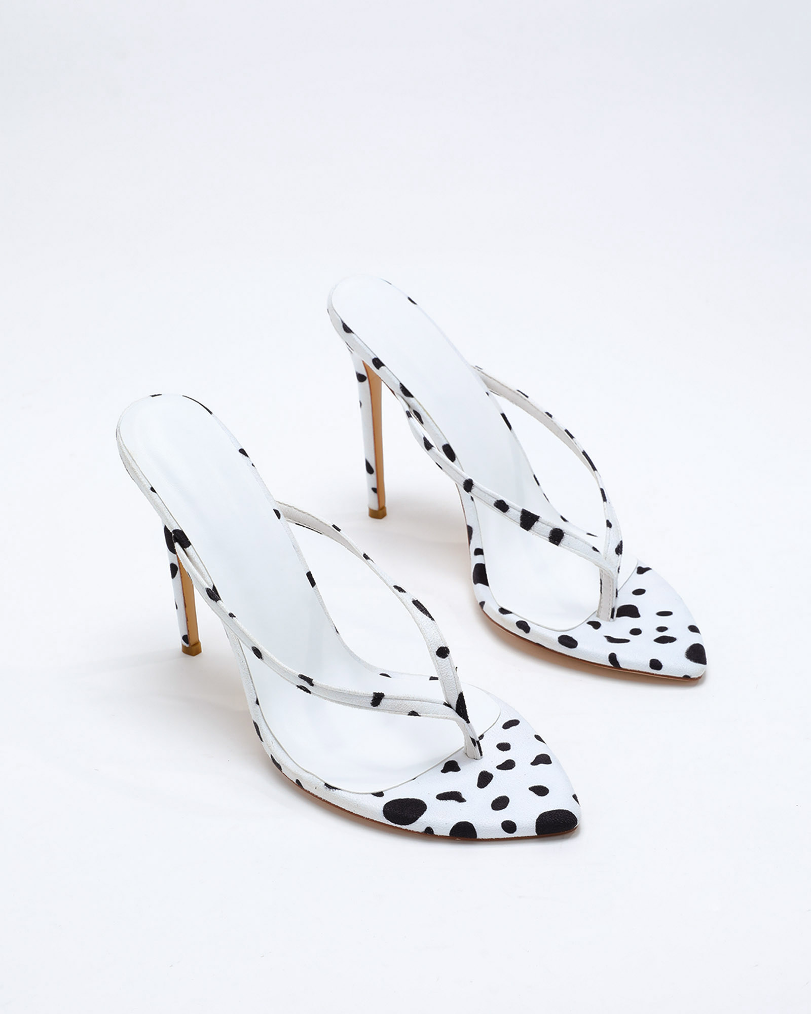 Kacie Polka Dots Thong Sandals