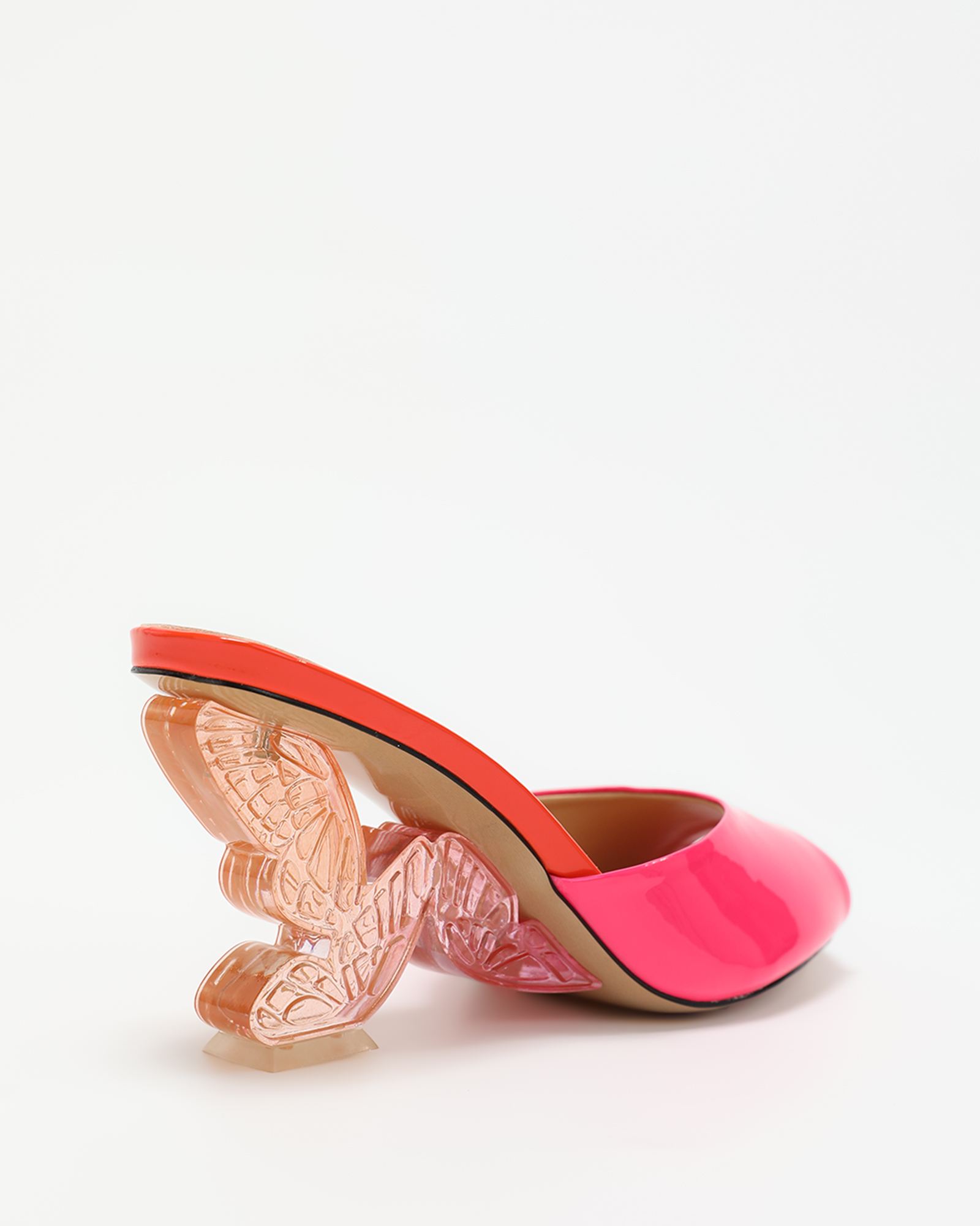 Kveta Sculptural Heels In Barbie Pink