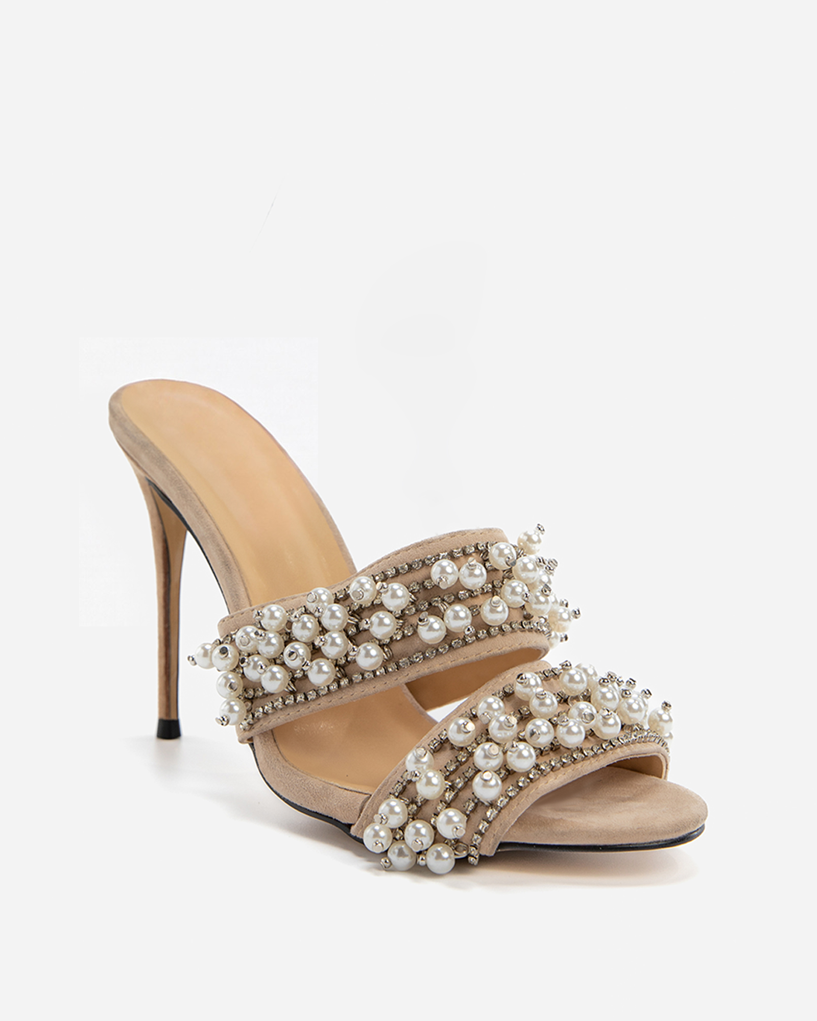 Libi Pearl Mules In Nude