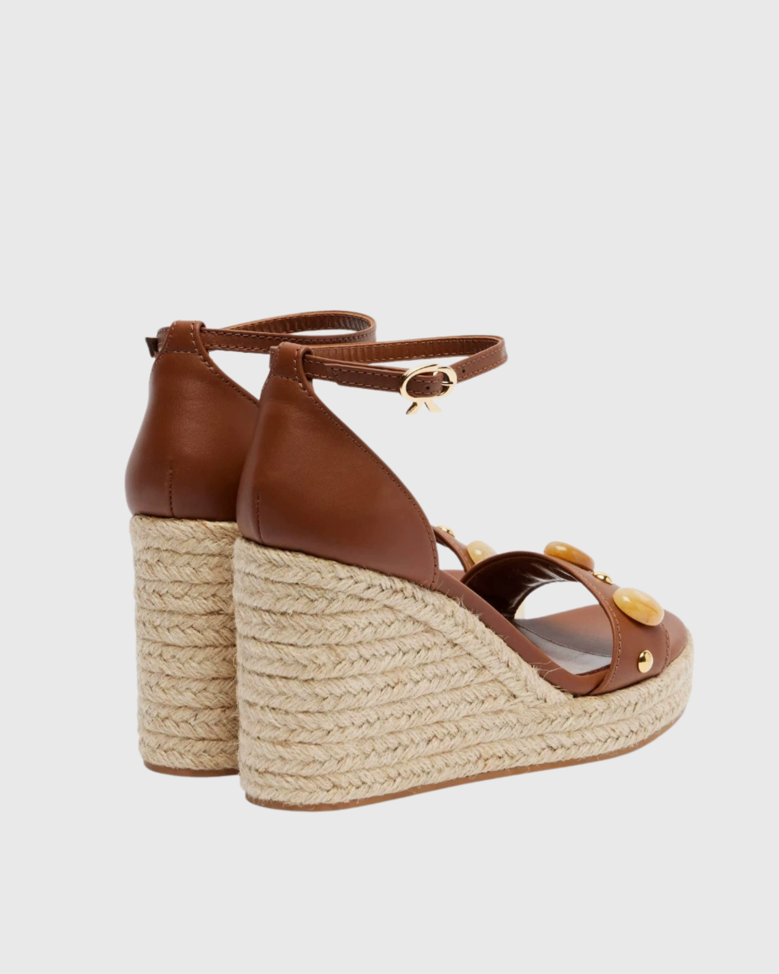 Lockwood Studded Espadrille Wedges