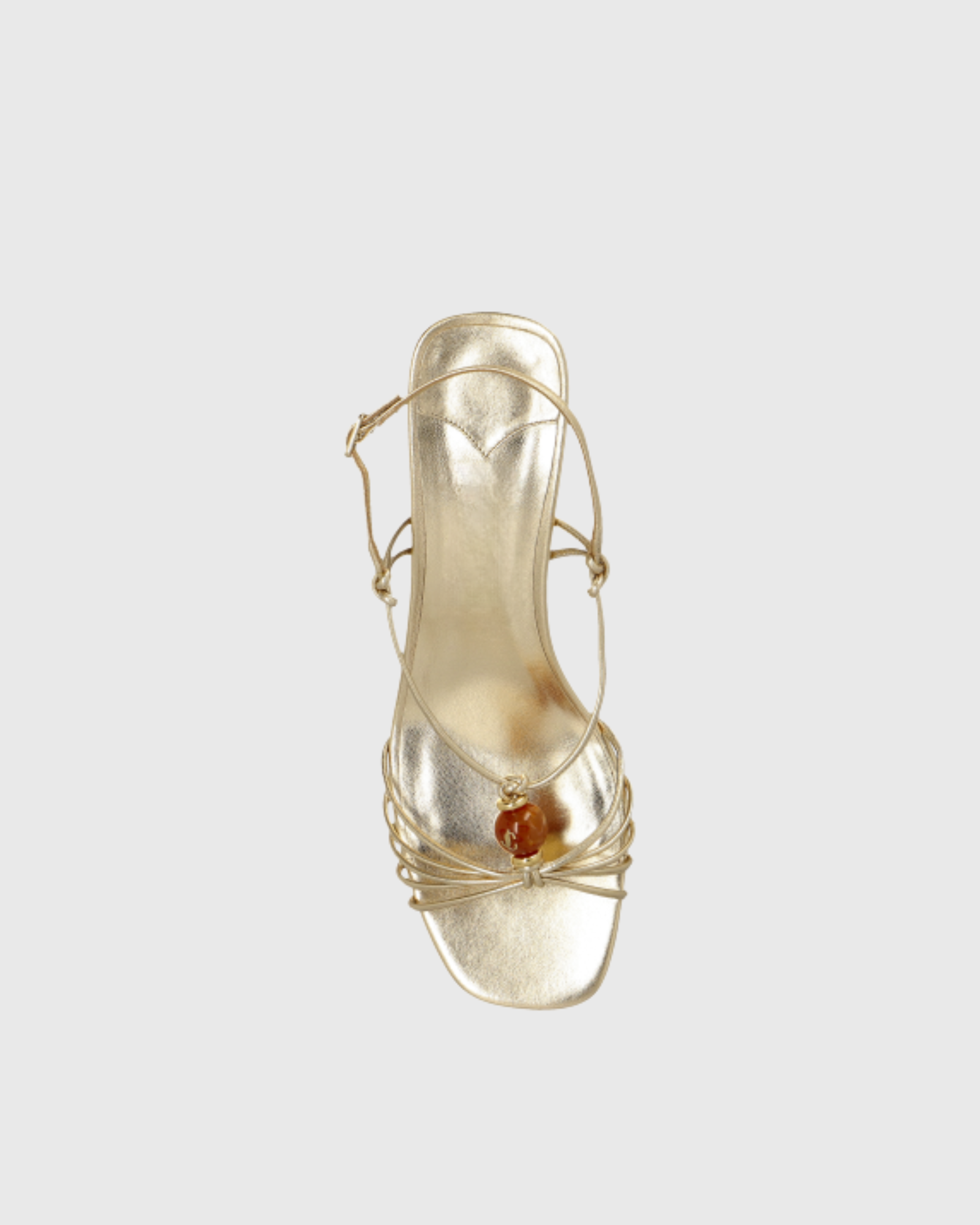 Zirelle Strappy Sandals In Champagne