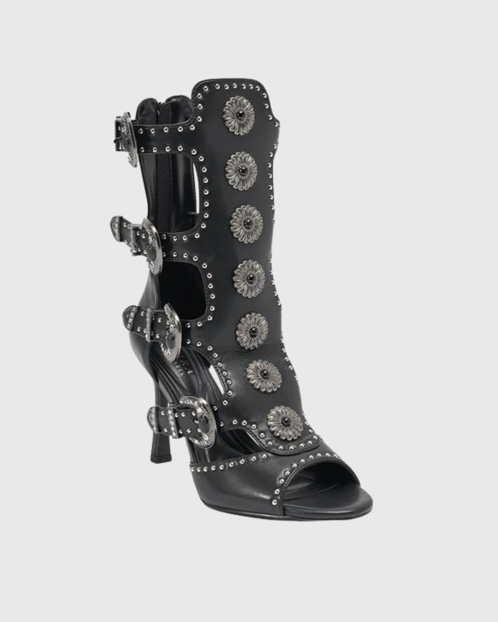 Iahel Buckle Gladiator Sandals In Black
