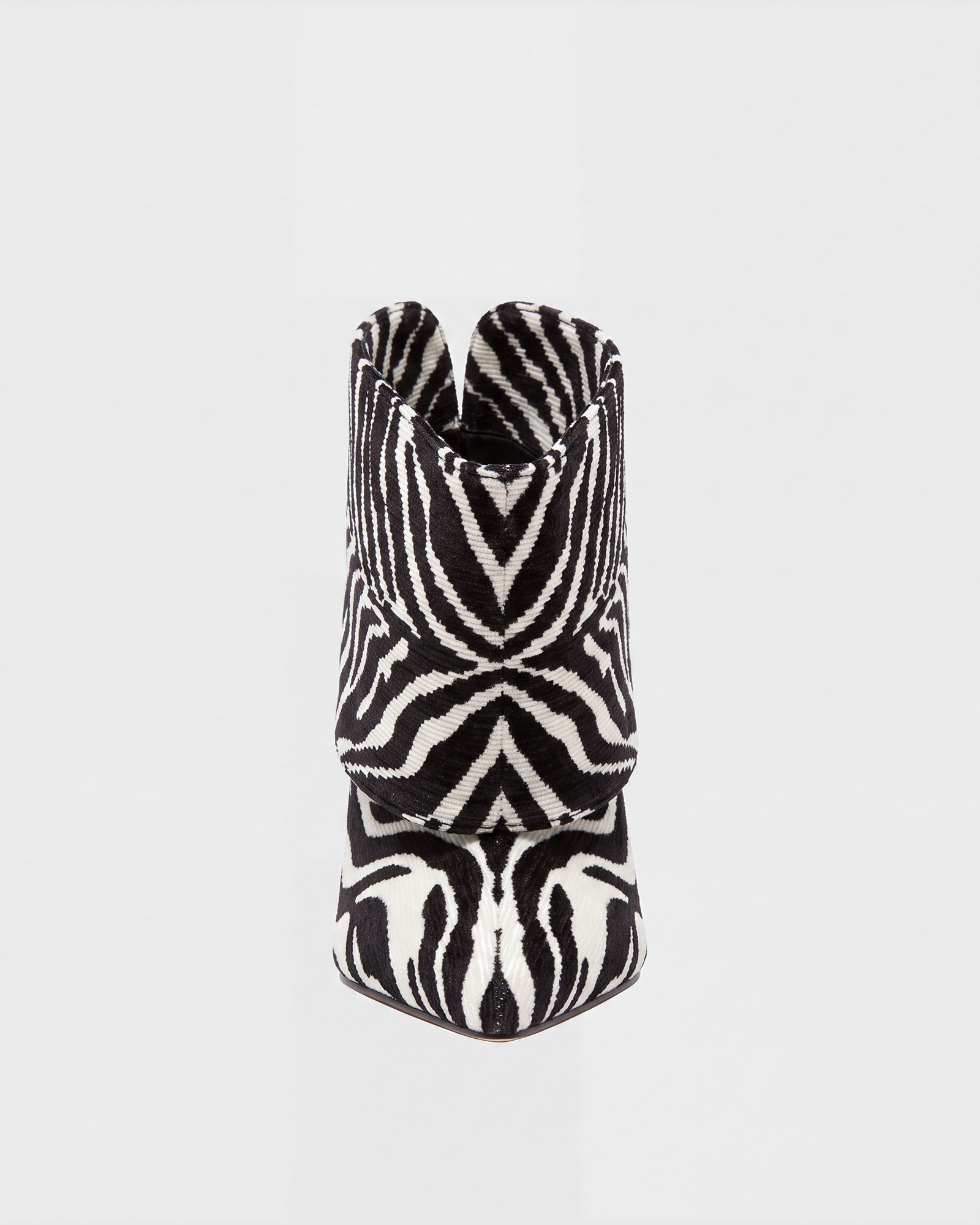 Neas Zebra Print Ankle Boots