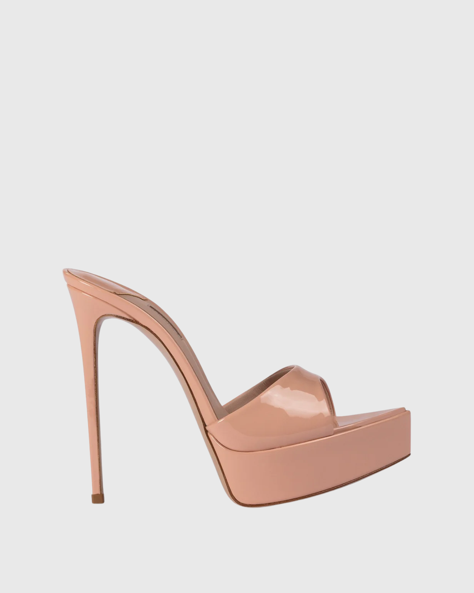 Iida Platform Mules In Beige