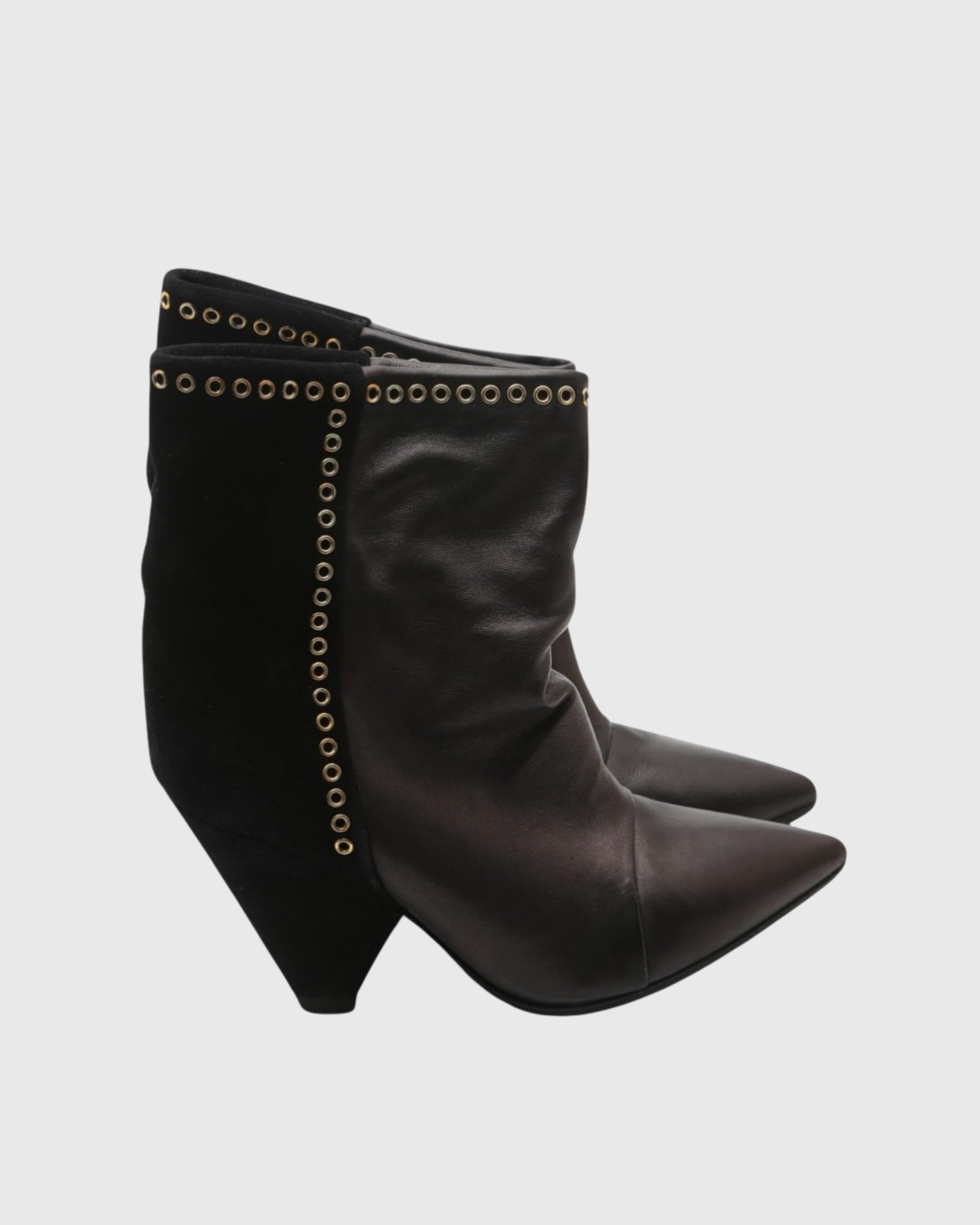 Mai Splicing Ankle Boots In Black