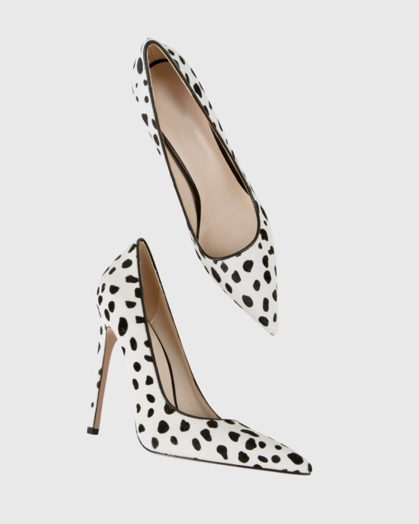 Adallinda Dalmatian Print Pointed Toe Pumps